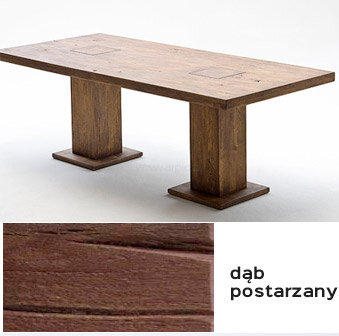 Oak table Manchester industrial style