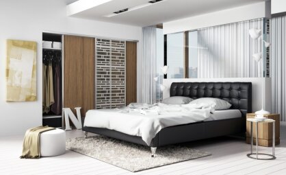 Upholstered bed Gioia Lusso