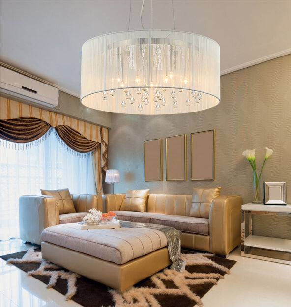 Lampa wisząca Artemida - elegancki, romantyczny design