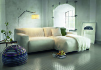 Sofa ZEUS 1,5 L+CHL R, nóżki AMARE STAL BLACK