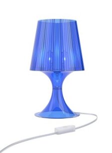 Lampa Smart niebieski transparent