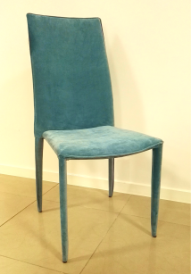 Upholstered chair Adamo - fabric Bellagio i Mystic AquaClean