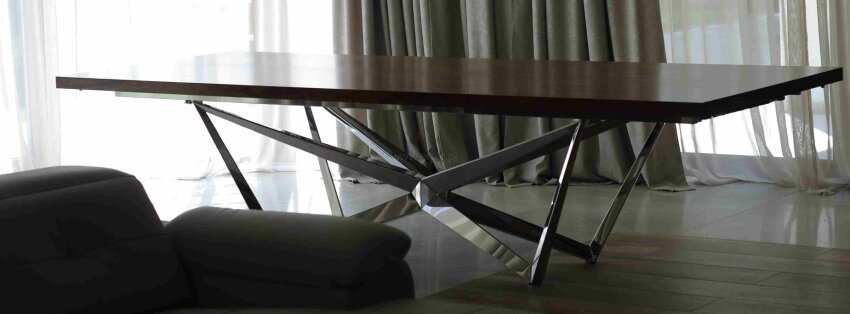Modern table Spider, industrial style