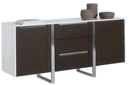 Cabinet 2D 3 SZ small Silver Line